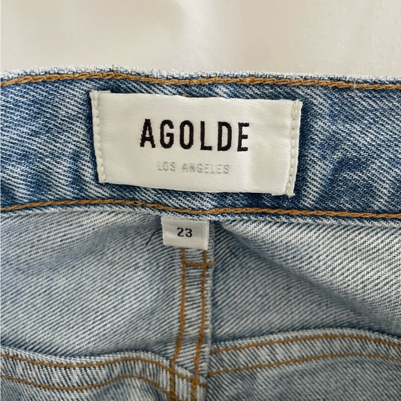 Agolde 90s Pinch Waist Jeans Size 23 - Picture 4 of 7